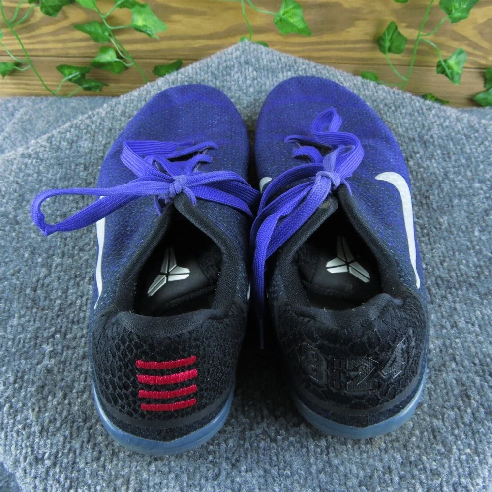 Size 7Y - Nike Kobe XI 11 Elite‎ Low (GS) Hyper Grape 'Eulogy' 822945-510